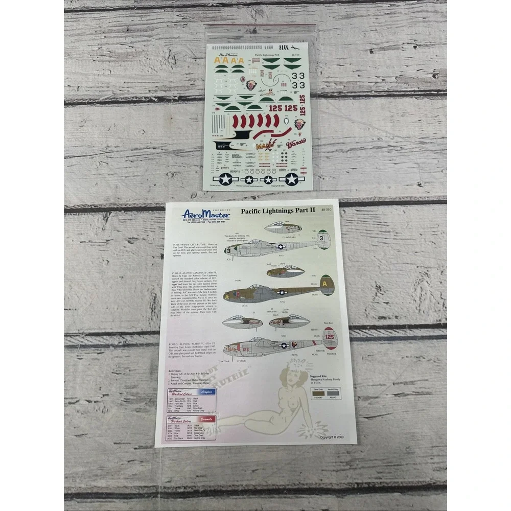 Aeromaster 1/48 Pacific Lightings Part II 48-510